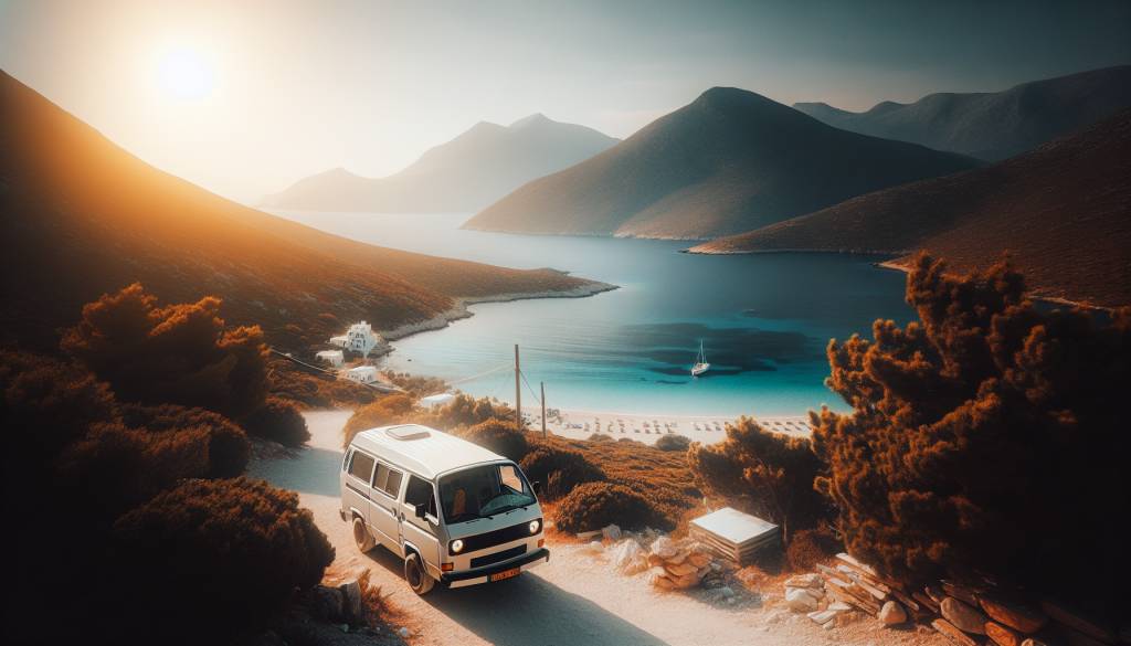 vanlife en Grèce : explorer les îles en toute liberté